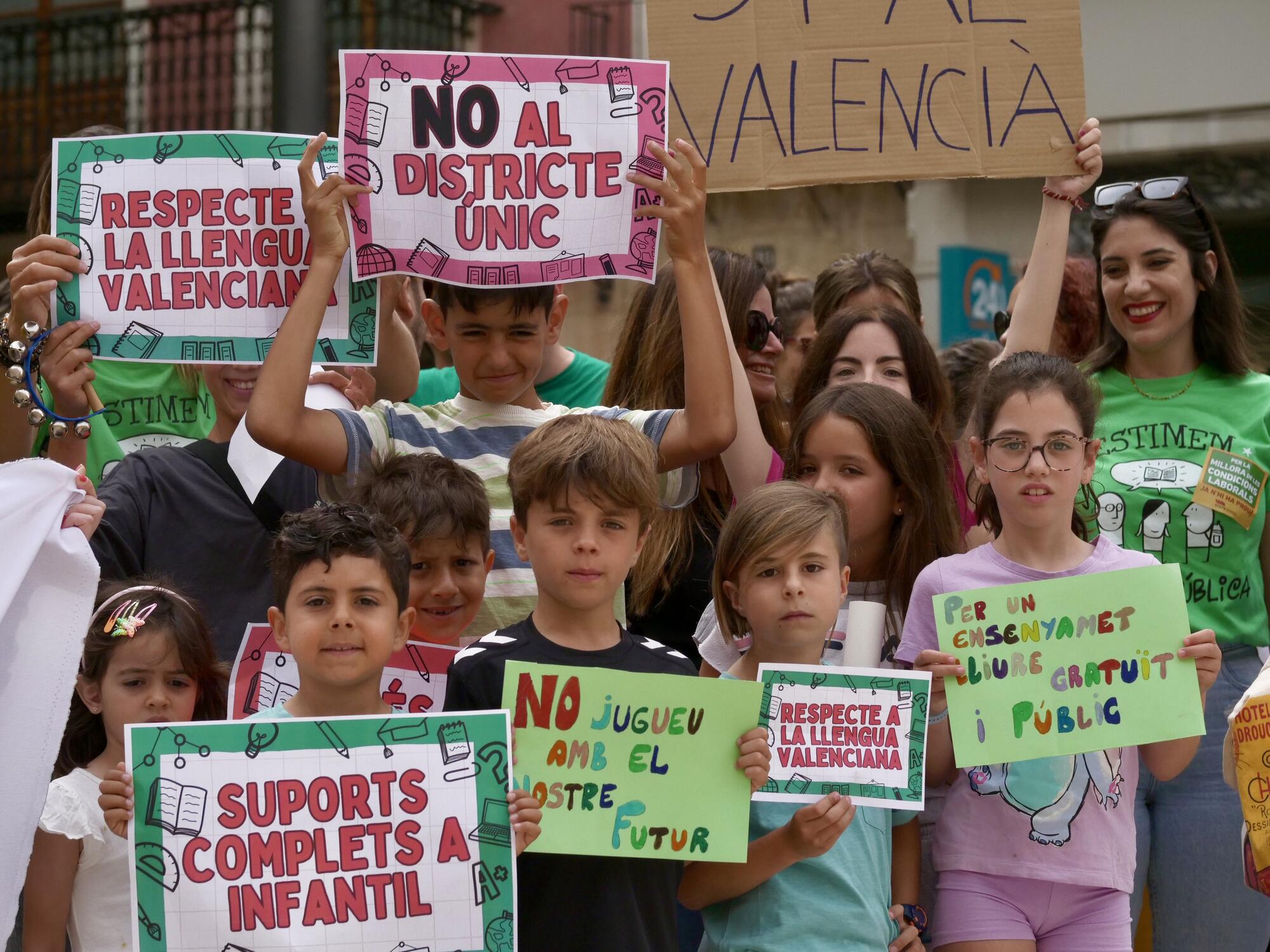 Huelga educativa pais valencia Elx